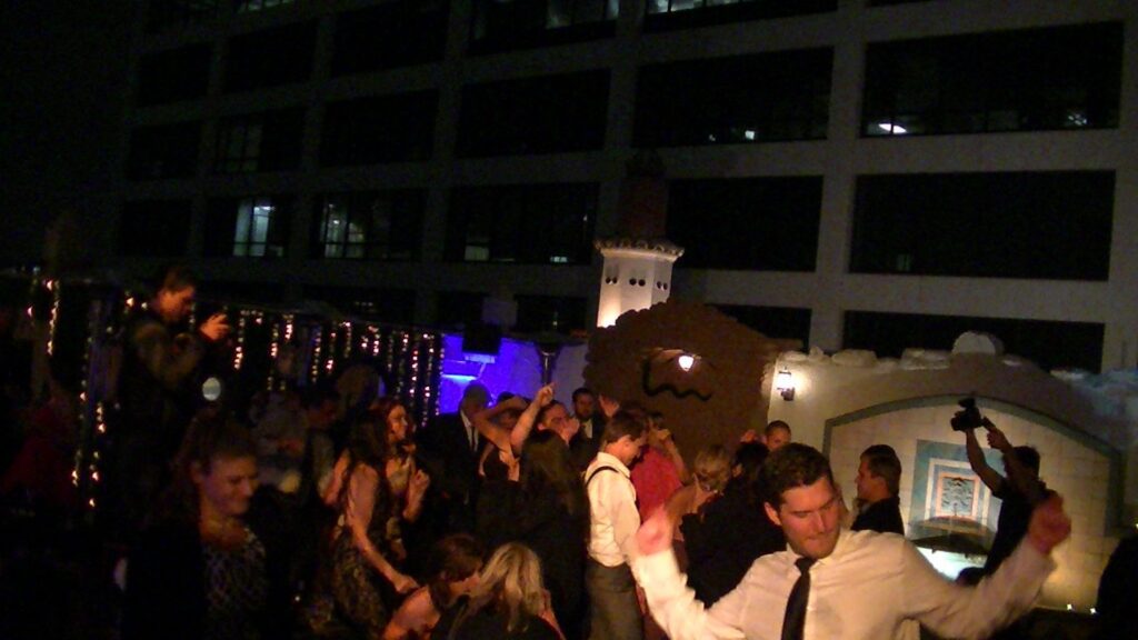 Before and after a wedding ceremony image part 2 and the wedding dj keeping guests dancing.