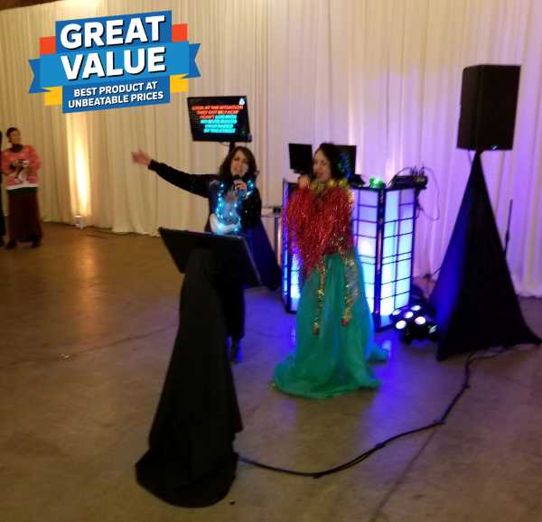 3 hr Basic DJ/MC & P.A. Pckge [FREE Logo Display]