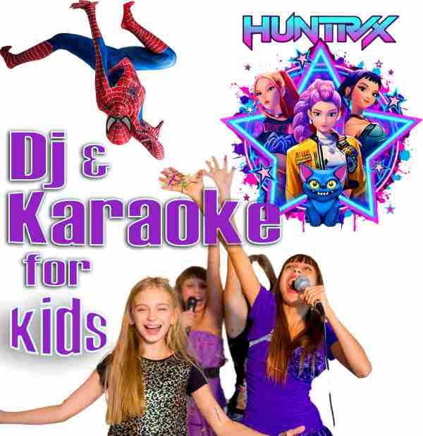 Dj 4 Kids 'n' KARAOKE - Disney/KPDH/Superhero themes)<br><small>⭐⭐⭐⭐⭐ Rating</small>